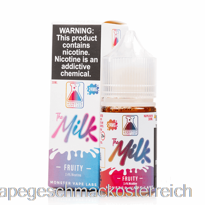 Fruchtig - Die Milchsalze - 30ml 48mg Vape-Geschmack